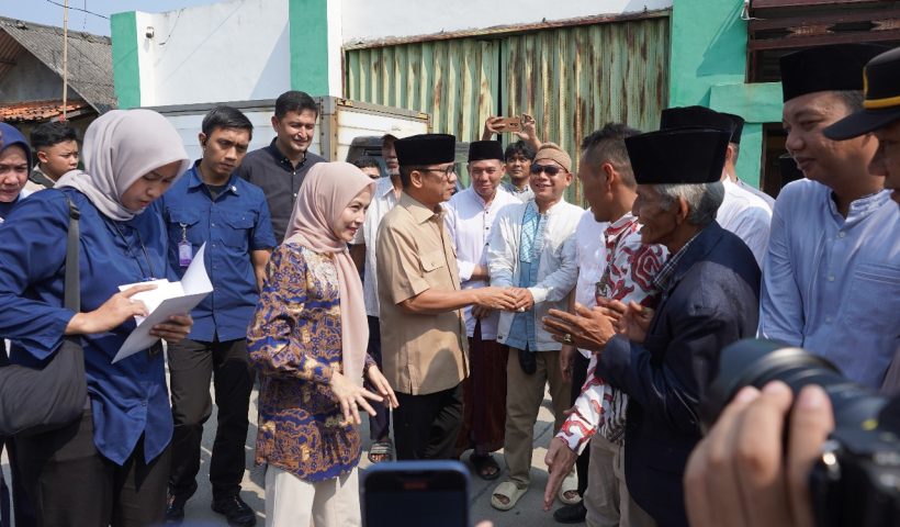 Mendes Yandri Bakal Buka Lapangan Kerja Di Desa Tenjo Ayu